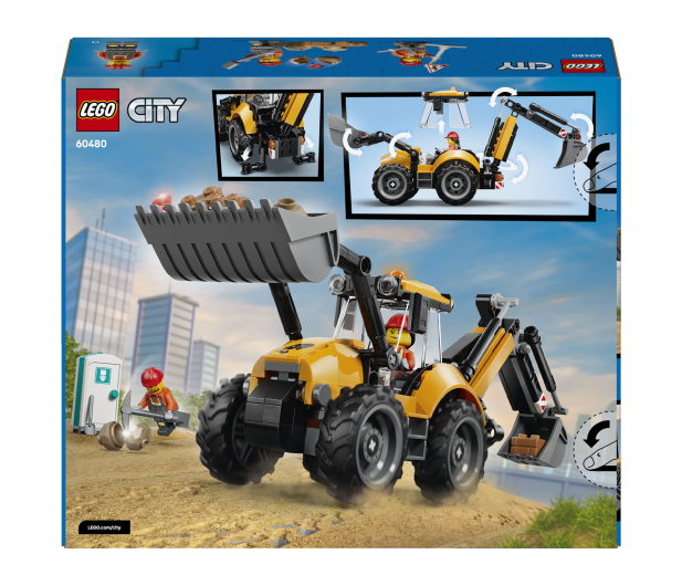 LEGO CITY 60480 Żółta koparko-ładowarka - 1529816 - zdjęcie 9